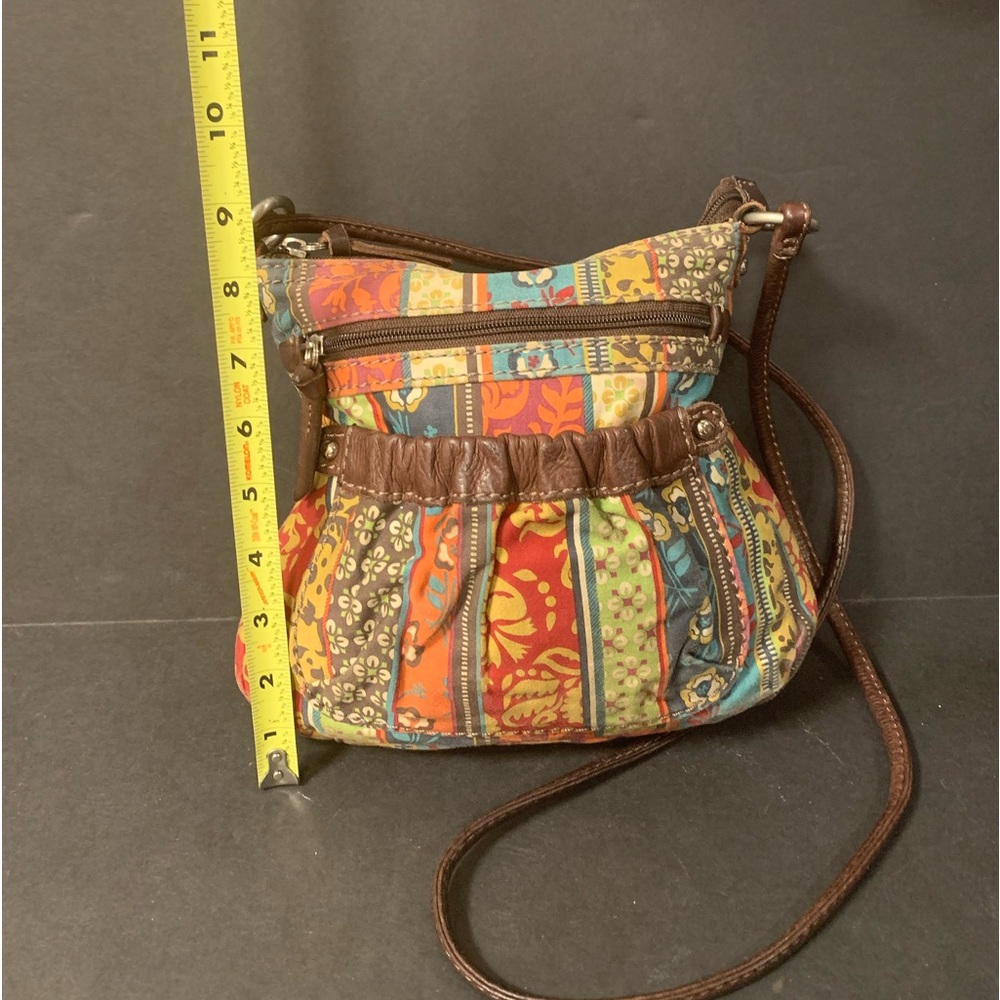 Fossil Pattern Print Crossbody - image 7